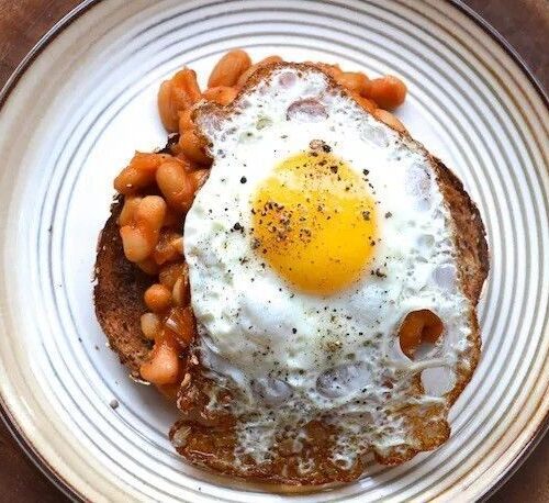 Bean with Eggs