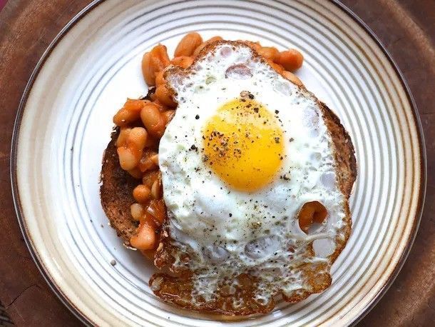 Bean with Eggs